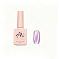 AMO Cat Eye Magnetic UV Gel Polish | Purple Color Shimmer Glossy Nail Art Gel for Salon & Home Use
