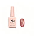 AMO Cat Eye Magnetic UV Gel Polish | Rose Brown Color Shimmer Glossy Nail Art Gel for Salon & Home Use
