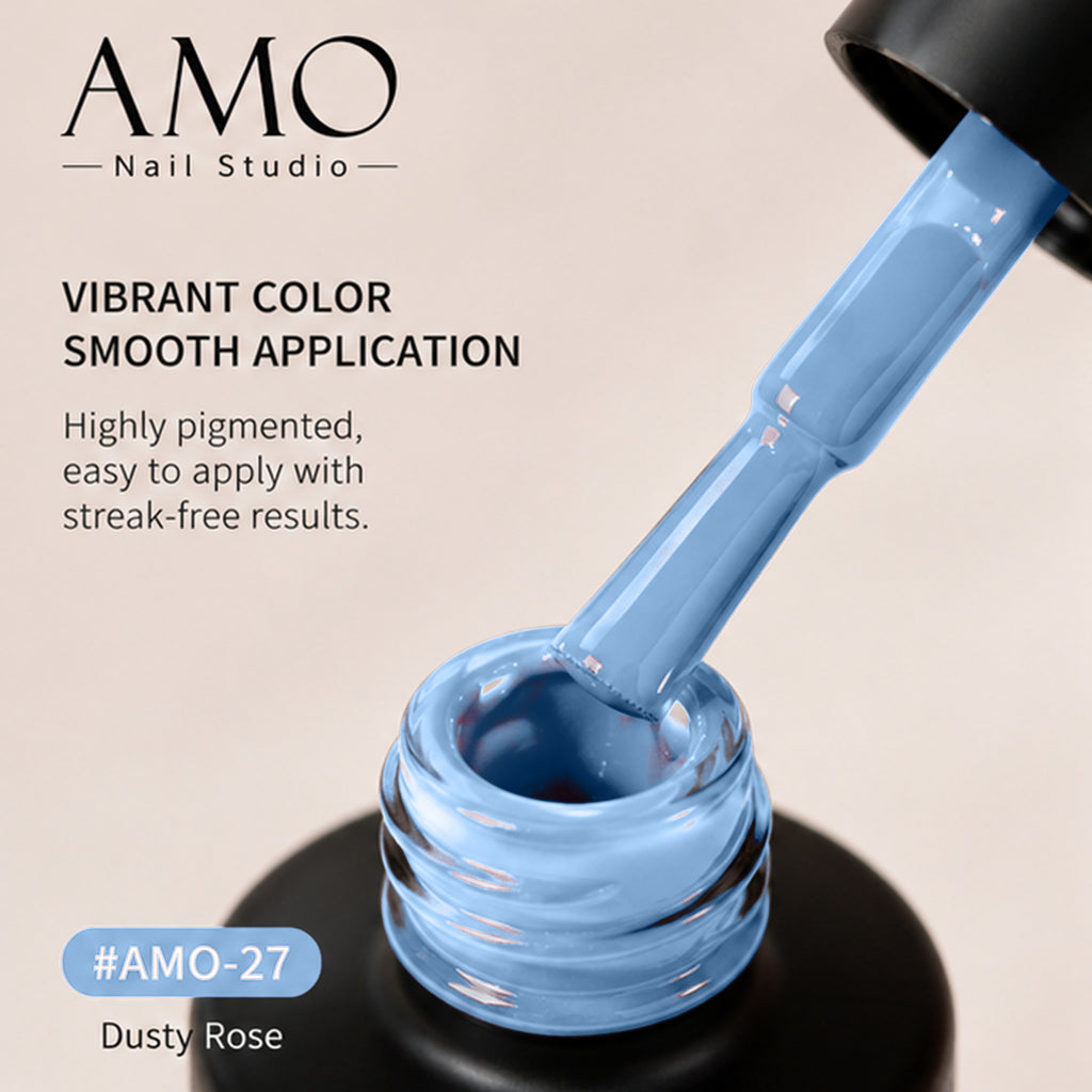 AMO NAIL STUDIO Solid Color Gel Nail Polish