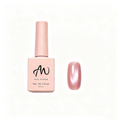 AMO Cat Eye Magnetic UV Gel Polish | Rose Pink Color Shimmer Glossy Nail Art Gel for Salon & Home Use