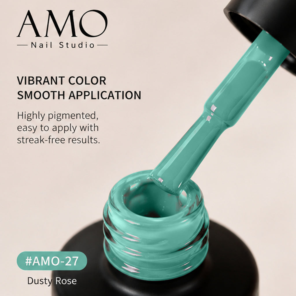 AMO NAIL STUDIO Solid Color Gel Nail Polish