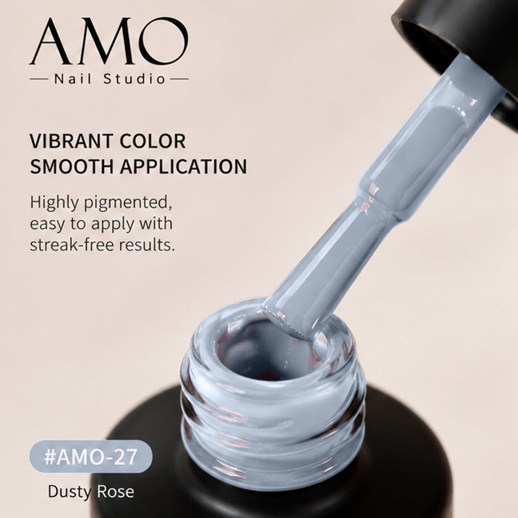 AMO NAIL STUDIO Solid Color Gel Nail Polish