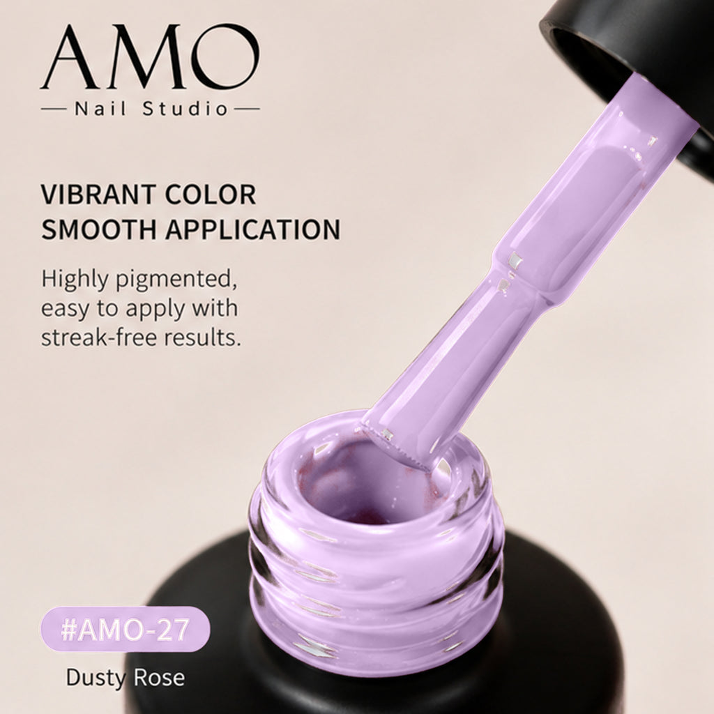 AMO NAIL STUDIO Solid Color Gel Nail Polish