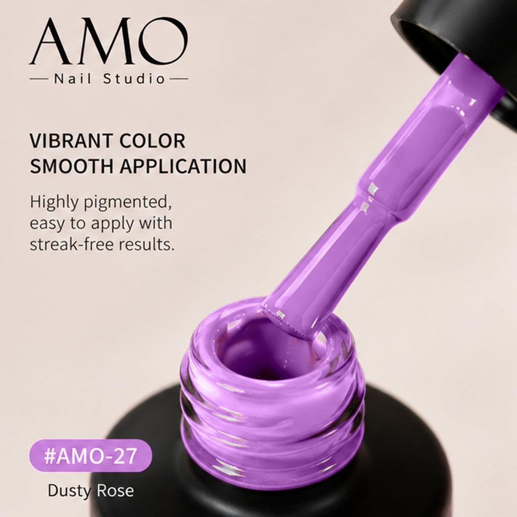 AMO NAIL STUDIO Solid Color Gel Nail Polish