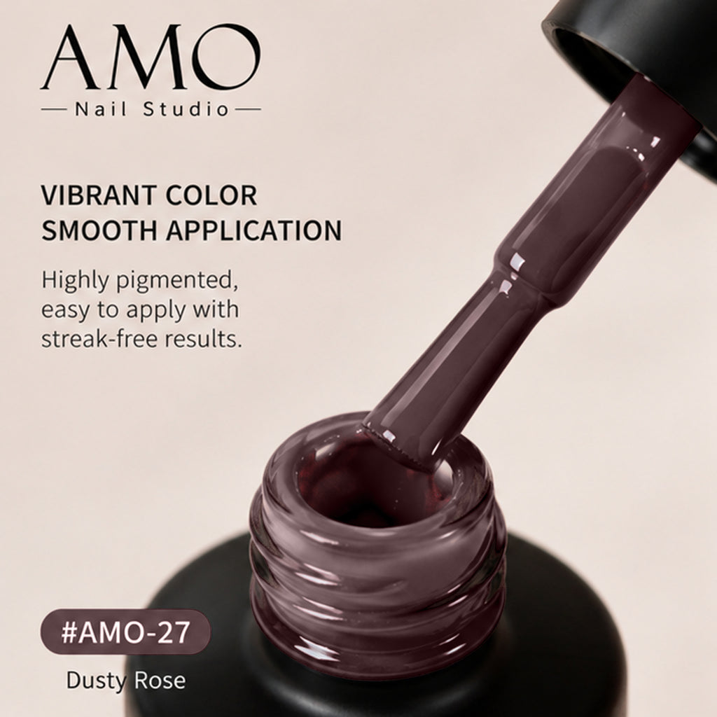 AMO NAIL STUDIO Solid Color Gel Nail Polish