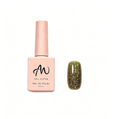 AMO NAIL STUDIO Crushed Diamond Glitter Gel Nail Polish- Olive Green Color (Copy)
