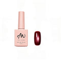AMO Cat Eye Magnetic UV Gel Polish | Deep red Color Shimmer Glossy Nail Art Gel for Salon & Home Use