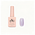 AMO NAIL STUDIO Crushed Diamond Glitter Gel Nail Polish- Purple
